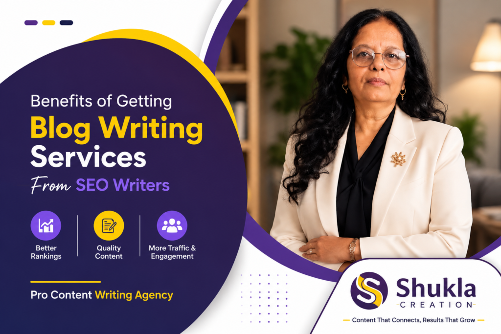 Benefits of Blog Writing Services in Kota by Shukla Creation