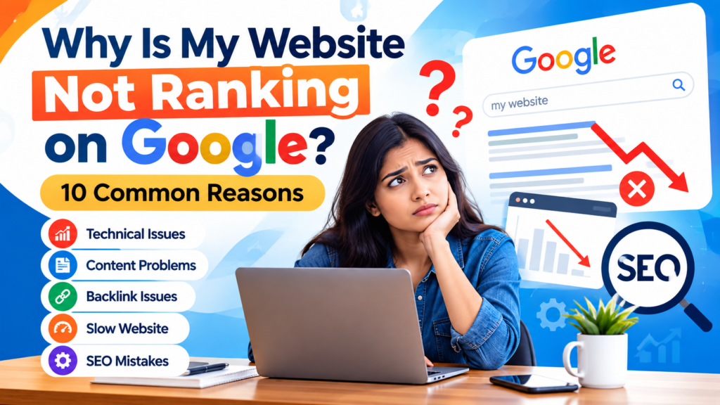 Why is my website not ranking on Google